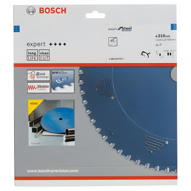 фото Диск пильный 210 х 30 мм 48T Expert for Steel BOSCH 2608643057