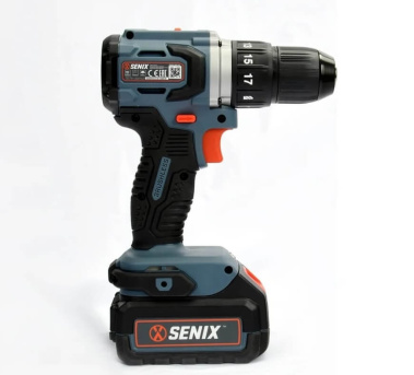 фото Дрель-шуруповерт аккумуляторный SENIX PDDX2-M2-EU SET