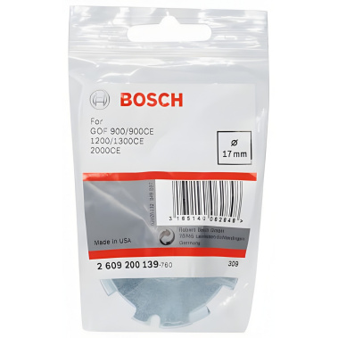 фото Втулка копировальная 17 мм BOSCH 2609200139