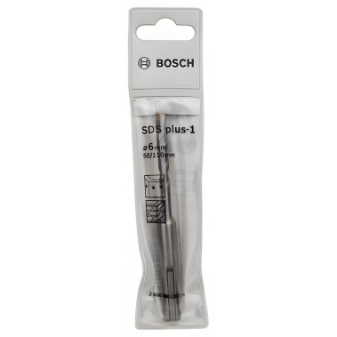 фото Бур 6 х 50 х 110 мм SDS-Plus-1 BOSCH 2608680262