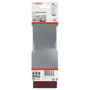 фото Лента шлифовальная 75 х 533 мм P100 (1 шт.) Best for Wood BOSCH 2608606072