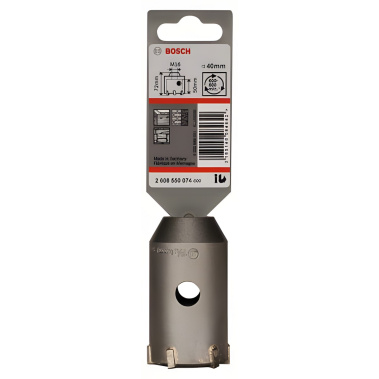 фото Коронка буровая 40 мм SDS-Plus-9 для 6-гр. переходника BOSCH 2608550074