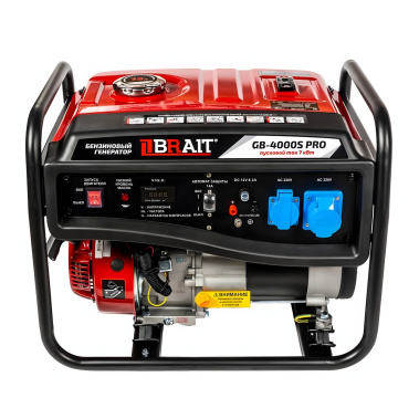 фото Генератор бензиновый BRAIT GB-4000S PRO 02.01.031.035