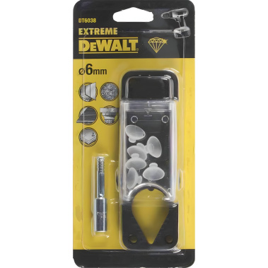фото Сверло алмазное по керамике 6.0 мм (с системой подачи воды) DeWalt DT6038