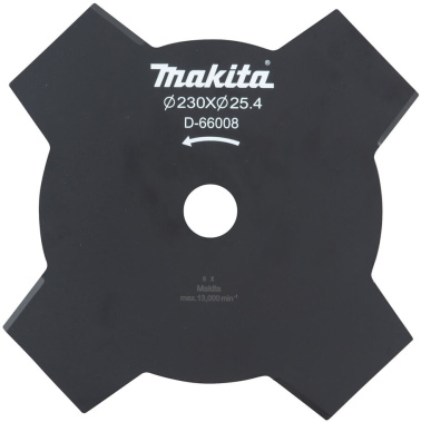фото Нож для травы 230 х 25,4 мм 4T MAKITA D-66008