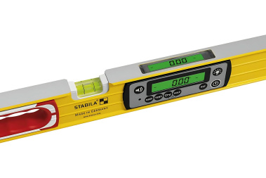 фото Уровень электронный 1830 мм (3 глазка, 2 ЖК дисп., IP67, точн. 0,5 мм/м) TECH 196 DL STABILA 19824