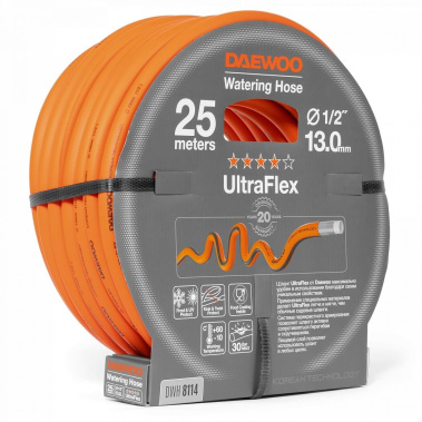 фото Шланг UltraFlex 25 м, 1/2'' (13 мм) DWH 8114 DAEWOO