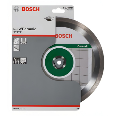 фото Диск алмазный 230 х 25.4 мм Best for Ceramic BOSCH 2608602637