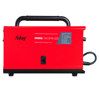 фото Инвертор-полуавтомат сварочный FUBAG IRMIG 140 SYN LED + горелка 150A