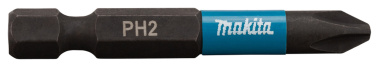 фото Бита PH 2 х 50 мм E-form (2 шт.) Impact Black MAKITA B-63725