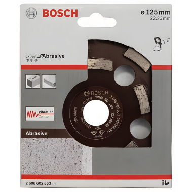 фото Чашка алмазная 125 мм Expert for Abrasive BOSCH 2608602553
