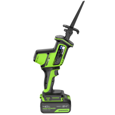 фото Пила сабельная аккумуляторная GREENWORKS GPT-CRS-25K4 1200507CUB