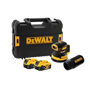фото Шлифмашина эксцентриковая аккумуляторная DEWALT DCW210P2-QW