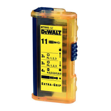 фото Набор бит (10 шт. + магнитный держатель) DeWalt DT7915