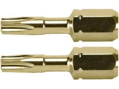 фото Бита T25 х 25 мм C-form (2 шт.) Impact Gold MAKITA B-28422