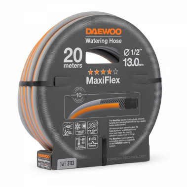 фото Шланг MaxiFlex 20 м, 1/2'' (13 мм) DWH 3113 DAEWOO