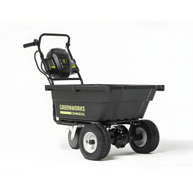 фото Тележка садовая самоходная GREENWORKS 82GC, 106 л. (без АКБ и ЗУ) 7400607