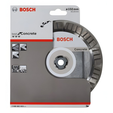 фото Диск алмазный 150 х 22.2 мм Best for Concrete BOSCH 2608602653
