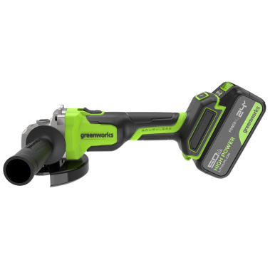 фото Шлифмашина угловая аккумуляторная GREENWORKS AG5900 3201007CUG