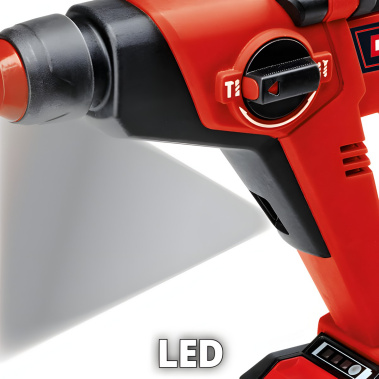 фото Перфоратор аккумуляторный Einhell PXC TC-HD 18/12 Li-Solo (без АКБ и ЗУ) 4513970