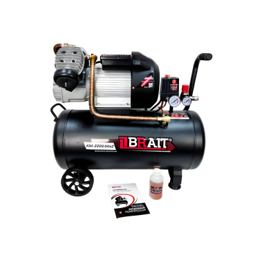 фото Компрессор воздушный BRAIT КМ 2200/50х2 18.03.008.060