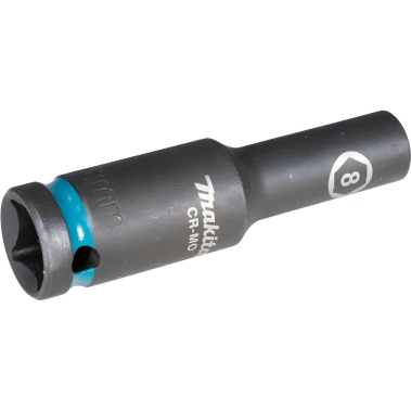 фото Головка ударная удлиненная 1/2'' 8 х 81,5 мм Impact Black MAKITA E-16405