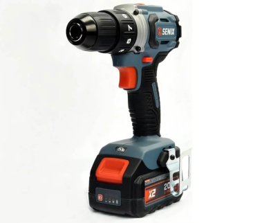 фото Дрель-шуруповерт аккумуляторный SENIX PDDX2-M2-EU SET