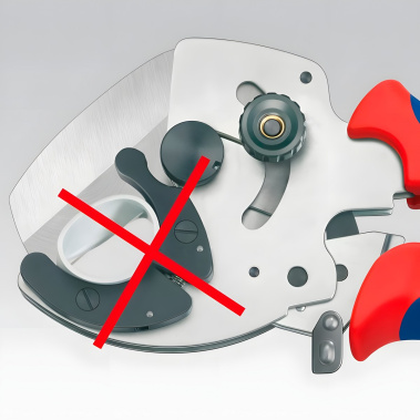 фото Труборез для пластиковых труб KNIPEX KN-902540