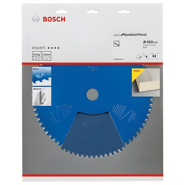 фото Диск пильный 450 х 30 мм 86T Expert for Sandwich Panel 2608644148