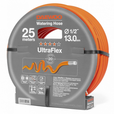 фото Шланг UltraFlex 25 м, 1/2'' (13 мм) DWH 8114 DAEWOO