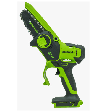 фото Мини-пила цепная аккумуляторная GREENWORKS G24MCS10K4 2008207UB