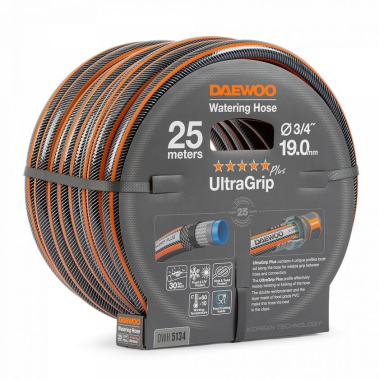 фото Шланг UltraGrip 25 м, 3/4'' (19 мм) DWH 5134 DAEWOO