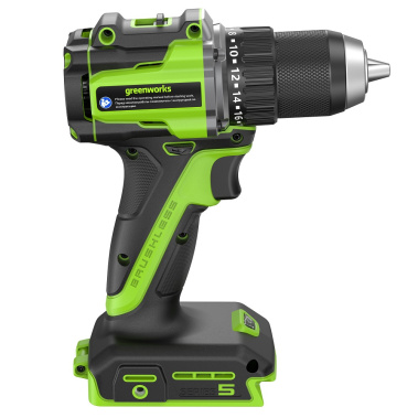 фото Дрель-шуруповерт аккумуляторная GREENWORKS DD560 3708407 (без АКБ и ЗУ)