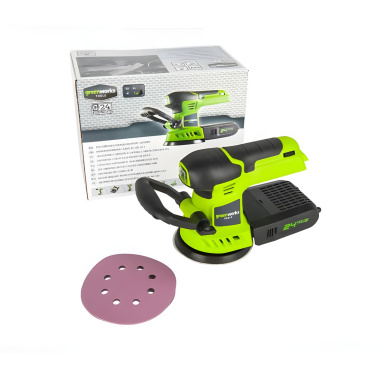 фото Шлифмашина эксцентриковая аккумуляторная GREENWORKS G24ROS (без АКБ и ЗУ) 3100107