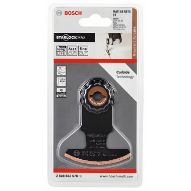 фото Диск пильный сегментированный Carbide-RIFF MATI 68 RST5 Grout and Abrasive (1 шт.) BOSCH 2608662578