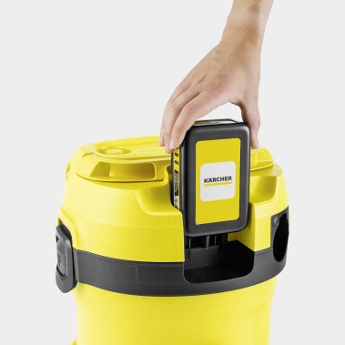 фото Пылесос аккумуляторный KARCHER WD 2-18
