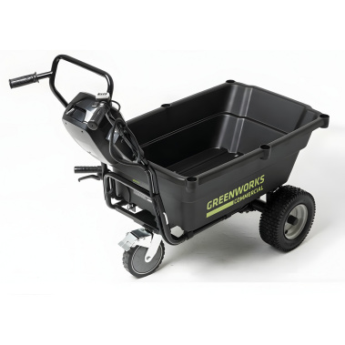 фото Тележка садовая самоходная GREENWORKS 82GC, 106 л. (без АКБ и ЗУ) 7400607