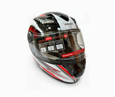 фото Мотошлем RACER модель R-107В с bluetooth (XL) (6)