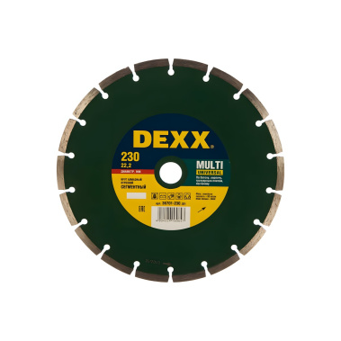 фото Диск алмазный 230 мм DEXX MULTI UNIVERSAL 36701-230_z01