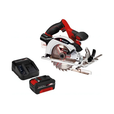 фото Пила циркулярная аккумуляторная Einhell PXC TE-CS 18/165-1-Li + Starter Kit 4.0 4331207SET