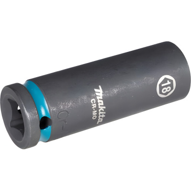 фото Головка ударная удлиненная 1/2'' 18 х 81,5 мм Impact Black MAKITA E-16483