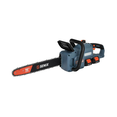 фото Пила цепная аккумуляторная SENIX CSX2-M2-EU, 2X2 40V, 40см, 2 акб, 1зу