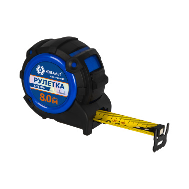 фото Рулетка 8 м х 32 мм Ультра КОБАЛЬТ 924-047