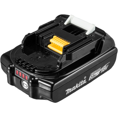 фото Аккумулятор MAKITA BL1820B (LTX 18В, 2.0Ah, Li-Ion, индикатор заряда) полиэт. пакет 632H91-7