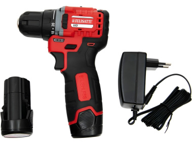 фото Дрель аккумуляторная бесщеточная FELISATTI FT19018 ДА-12В (ЗУ разъемного типа)