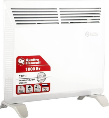 фото Нагреватель воздуха электрический QUATTRO ELEMENTI QE-1000KS (конвекторный)