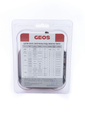 фото Цепь пильная GEOS 25TC 64 зв. (15", .325", 1.5мм, долото) 260018