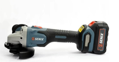 фото Шлифмашина угловая аккумуляторная SENIX PAX2125-M2-EU SET