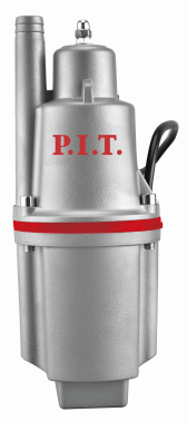 фото Насос вибрационный электрич. P.I.T. PSW300-D (300Вт, напор 60м, 20л/мин, верхний забор, термозащита)